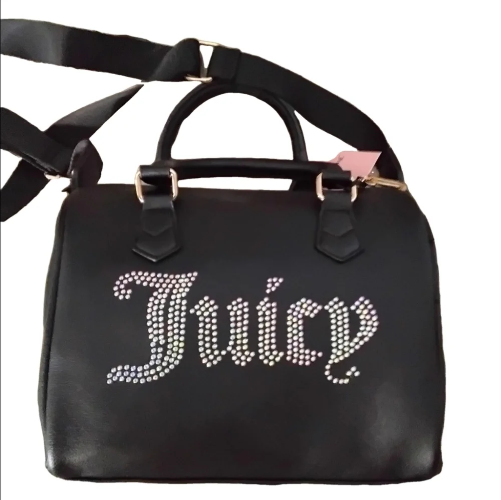 ❤️🧡Juicy Couture Black Satchel Handbag - NWT💓❣️
